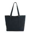 KI3214 Kimood Washed Cotton Shopper Bag Washed Black colour image